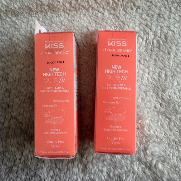 Kiss Impress No Glue Mani/Pedi 2pc Bundle 45 Prime Time 504 Sweet as Honey - Picture 2 of 6